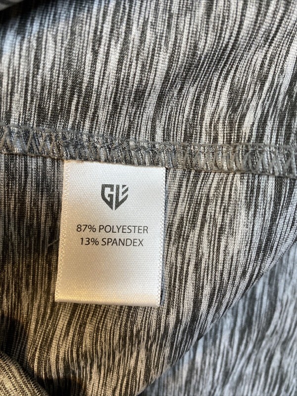 Graham Luxe Pullover Mens Size Large Frey 1/4 Zip Top Gray Golf Performance gallery