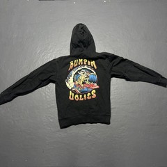 Bumpin Uglies Reggae Music Multi Sex Black Graphic Pullover Hoodie Sweat Shirt