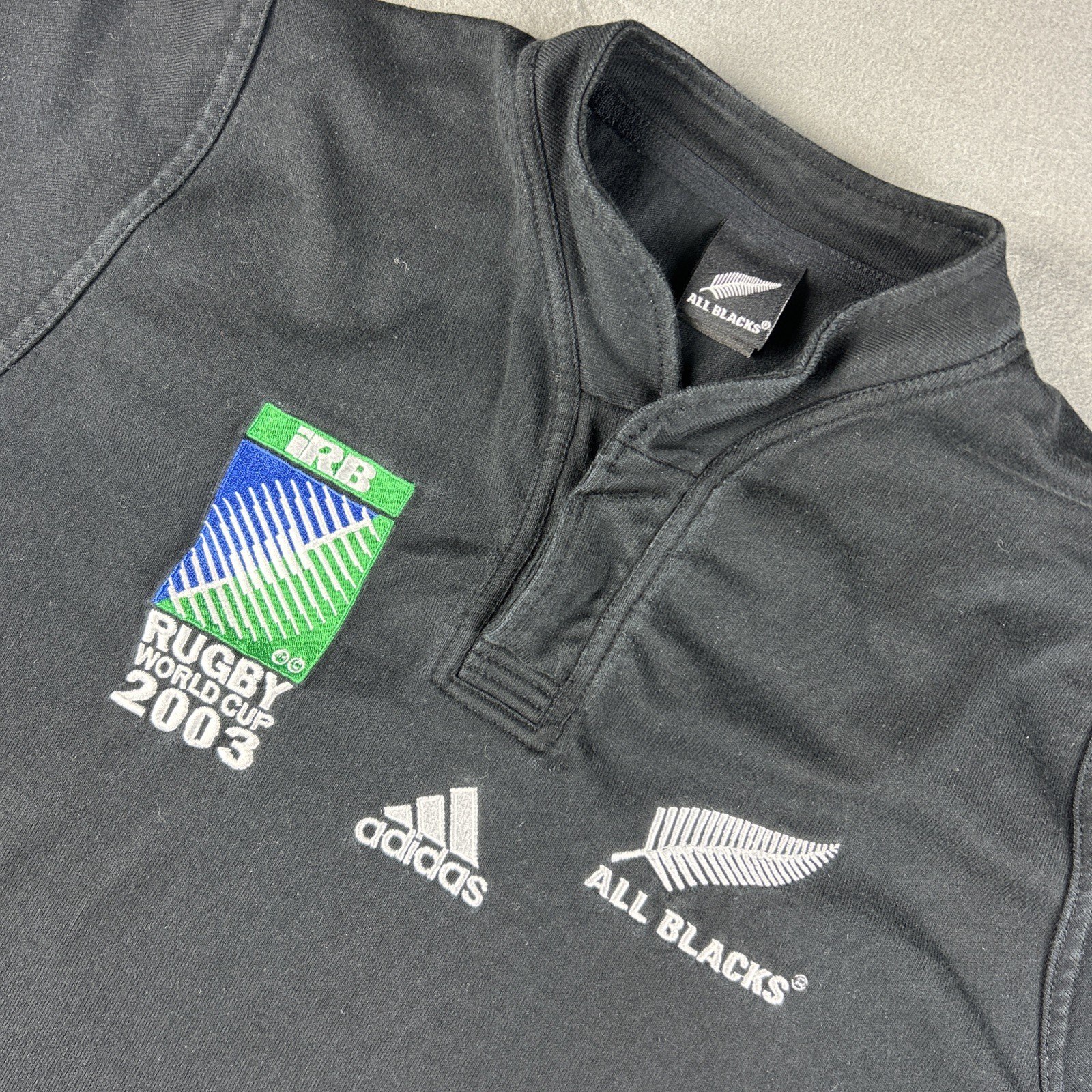 Adidas - All Blacks Rugby 2003 World Cup - Authentic Jersey - Men's XL gallery