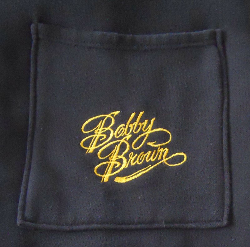 Bobby Brown Rare Promo Long-Sleeved Black Fleece Shirt 1988 Embroidered Logo gallery