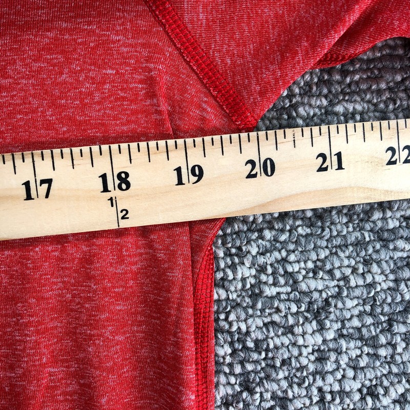 Anvil Performance Activewear T-Shirt Tee Red Mens Sz M Crew Neck Polyester gallery