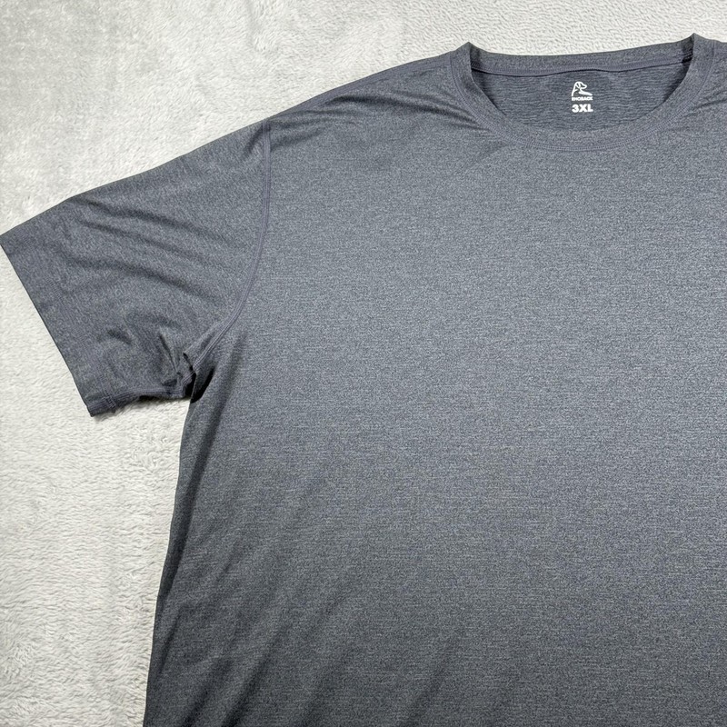 Rhoback Shirt Mens 3XL Gray Tailwind Performance Athletic Running Golf Tee XXXL gallery