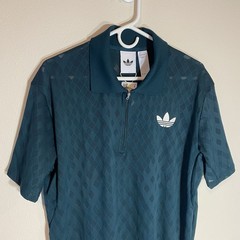 Adidas Originals Tennis Pro CLIMACOOL+ Freelift Green Polo JY4848 $80 – Medium