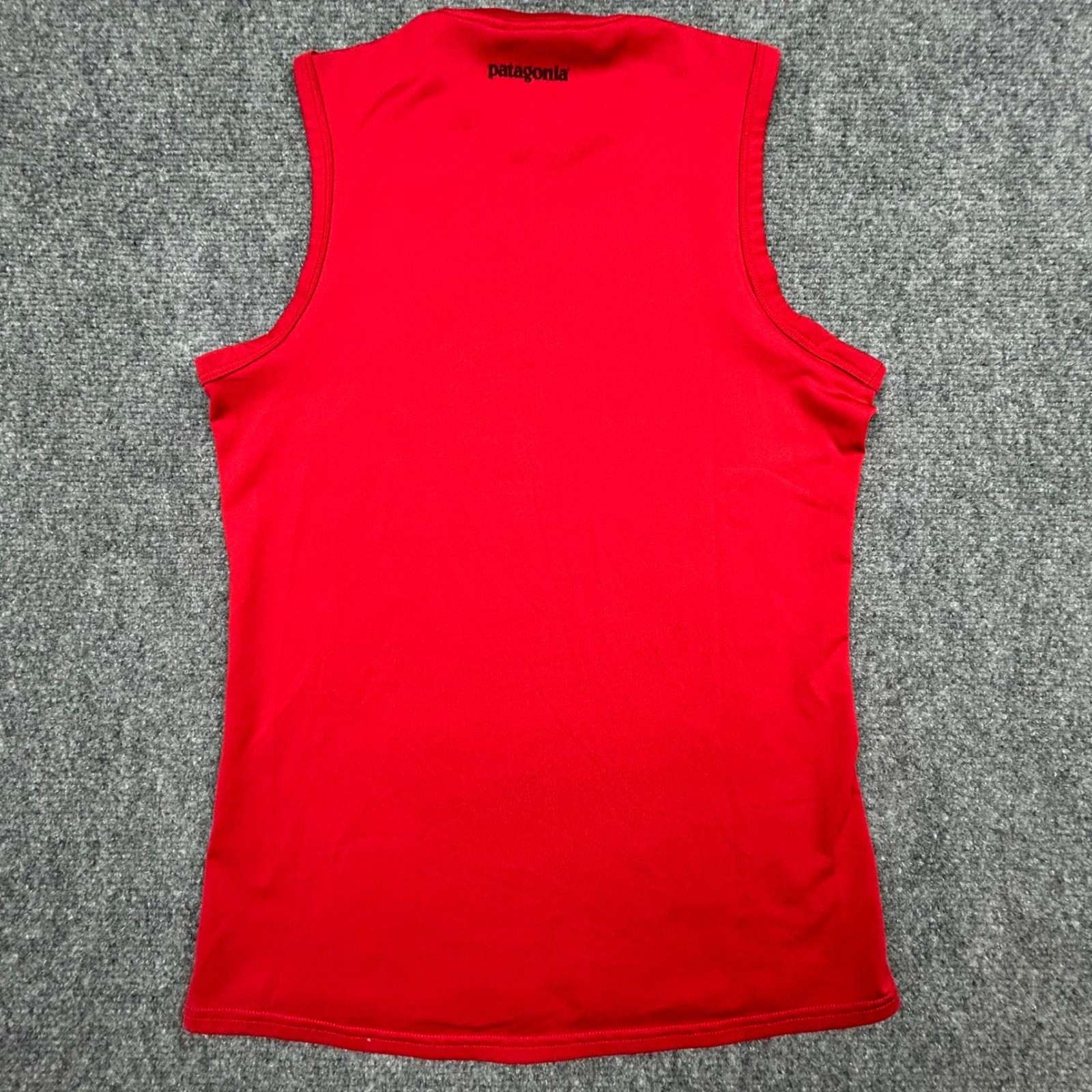 Patagonia Capilene 1 Tank Top Men XS Red Sleeveless Performance Shirt Silkweight gallery