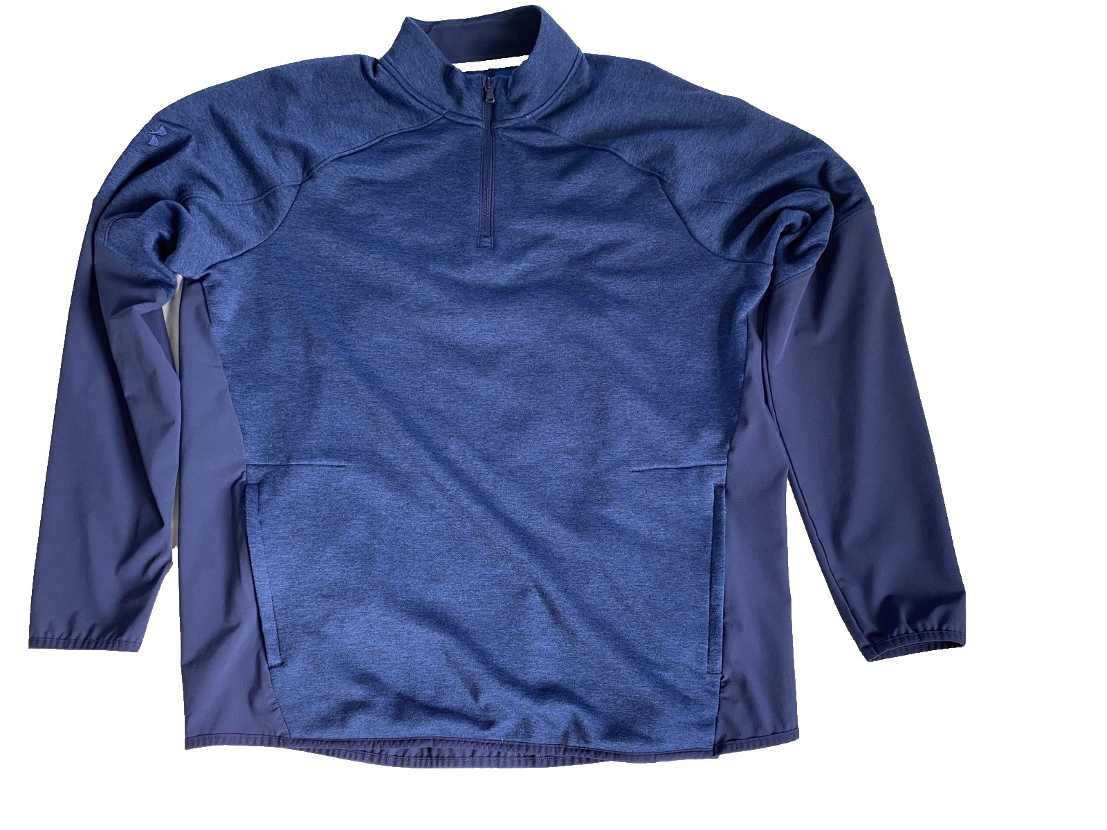 UNDER ARMOUR LOOSE COLDGEAR 1/4 ZIP PULLOVER, XL, PRE-OWNED & FREE SHIPPING! gallery