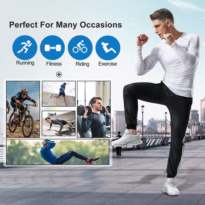 1/2er men's compression shirt functional shirt running shirt long sleeve sports shirt top gallery