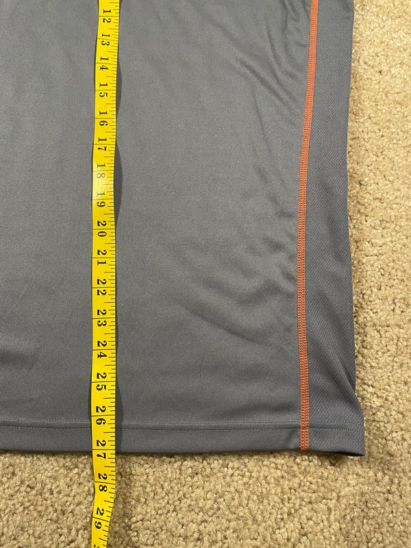 Adidas Sleeveless Shirt Climalite Flex 360 Size Men’s S 34-36 Orange Gray gallery