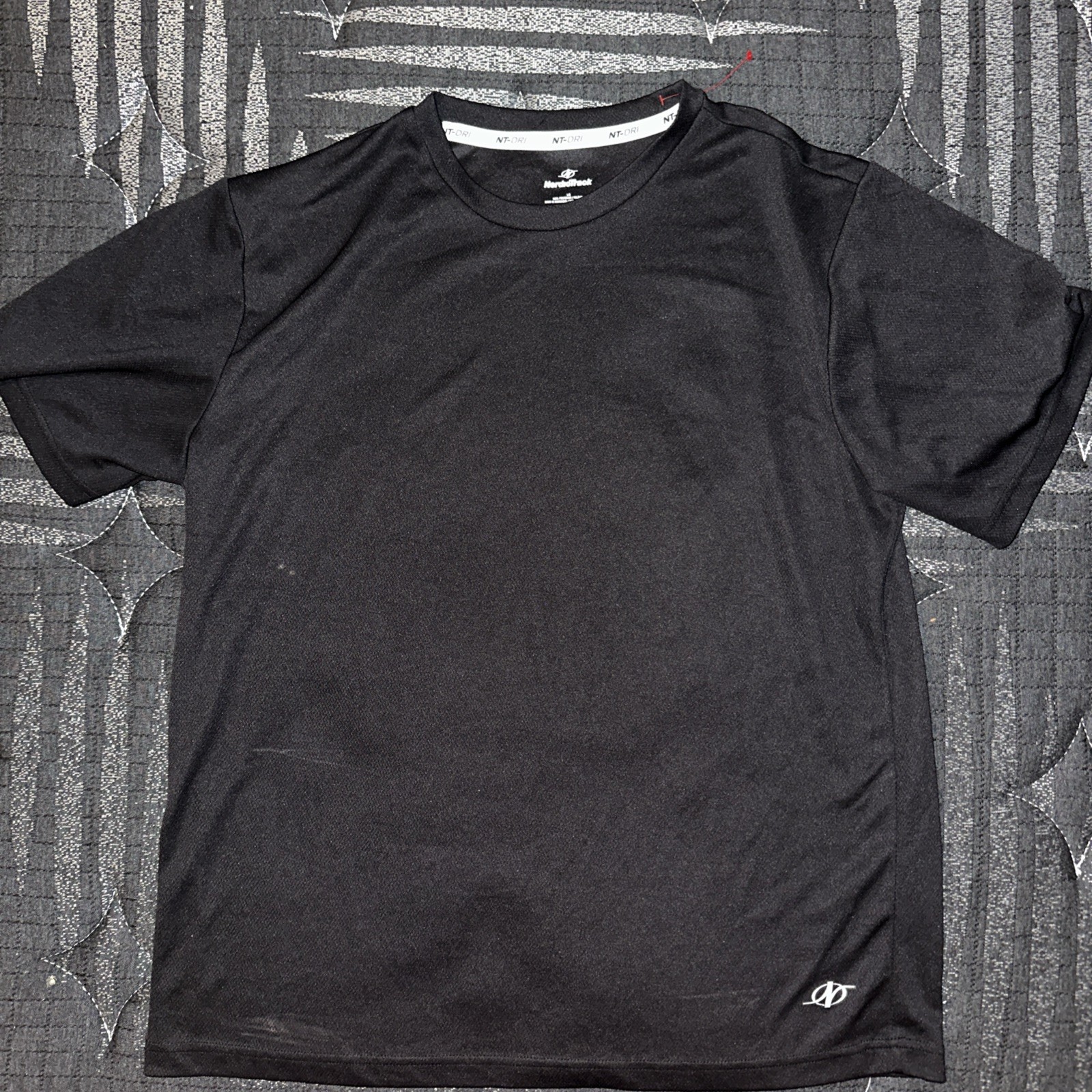 Nordic Track Black Tee Active Wear NT-Dri Short Sleeve Men’s L gallery