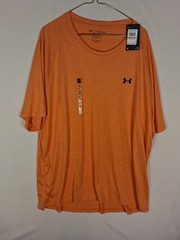 Under Armour Men’s 3XL Big & Tall Loose Tech Crew Neck Tee Orange