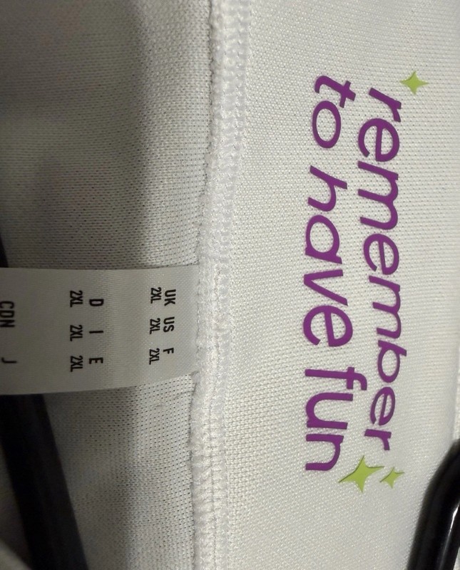 Adidas Men’s Remember To Have Fun White Baseball Jersey #22 Bates Size XXL gallery