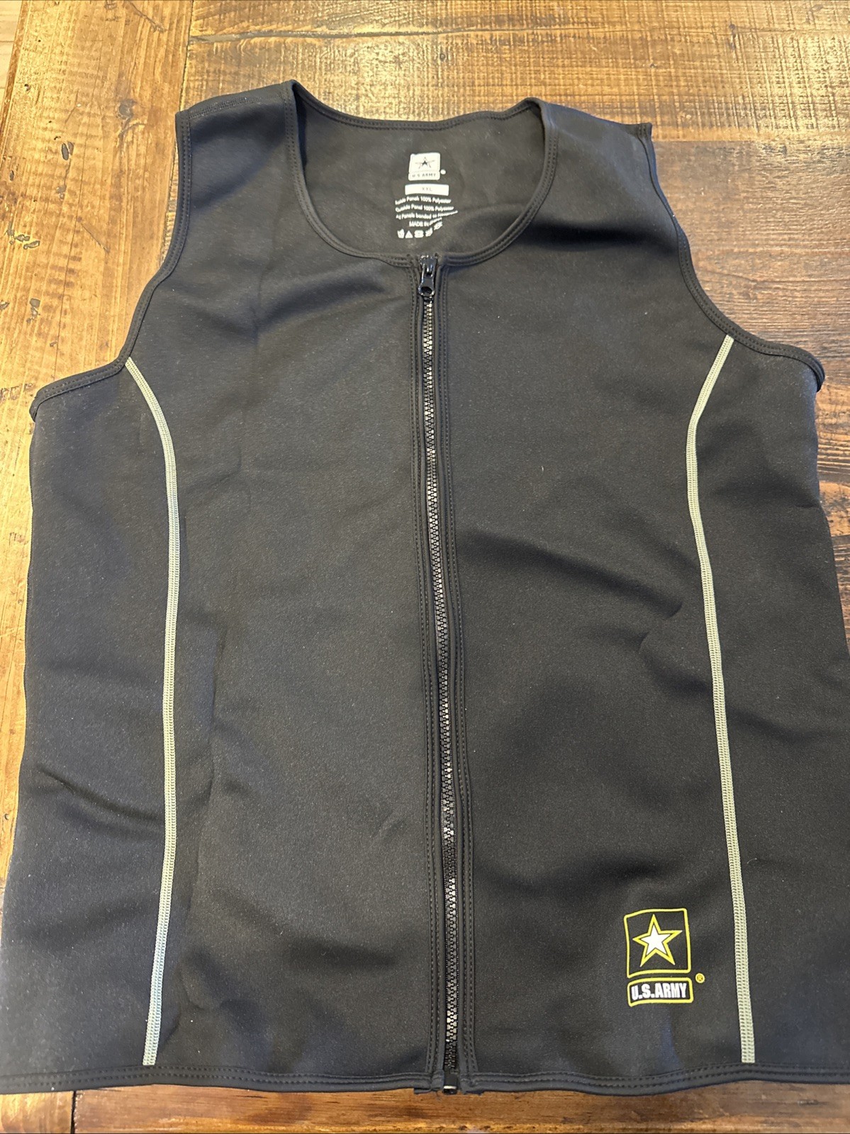 NEW Official U.S. Army Neoprene Zip-up Water Training Vest, Large gallery