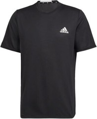 Adidas Mens AEROREADY Large Designed for Movement Tee Black Performance MSRP $30