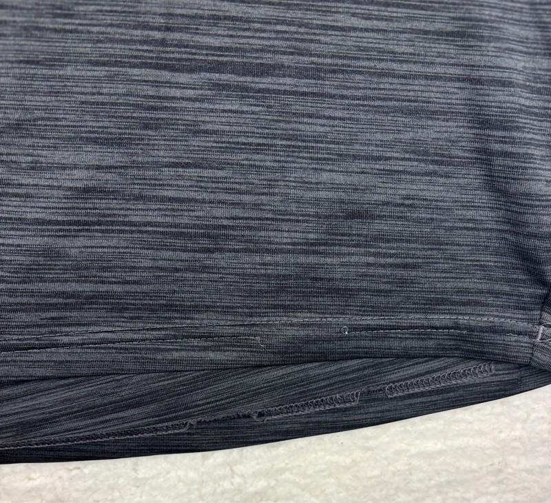 Adidas Techfit Three Stripe T-Shirt Mens Small Gray Training Running Tennis-READ gallery