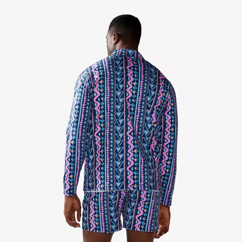Chubbies Men’s The Hammer Quarter Zip Long Sleeve Pullover Top Size S gallery