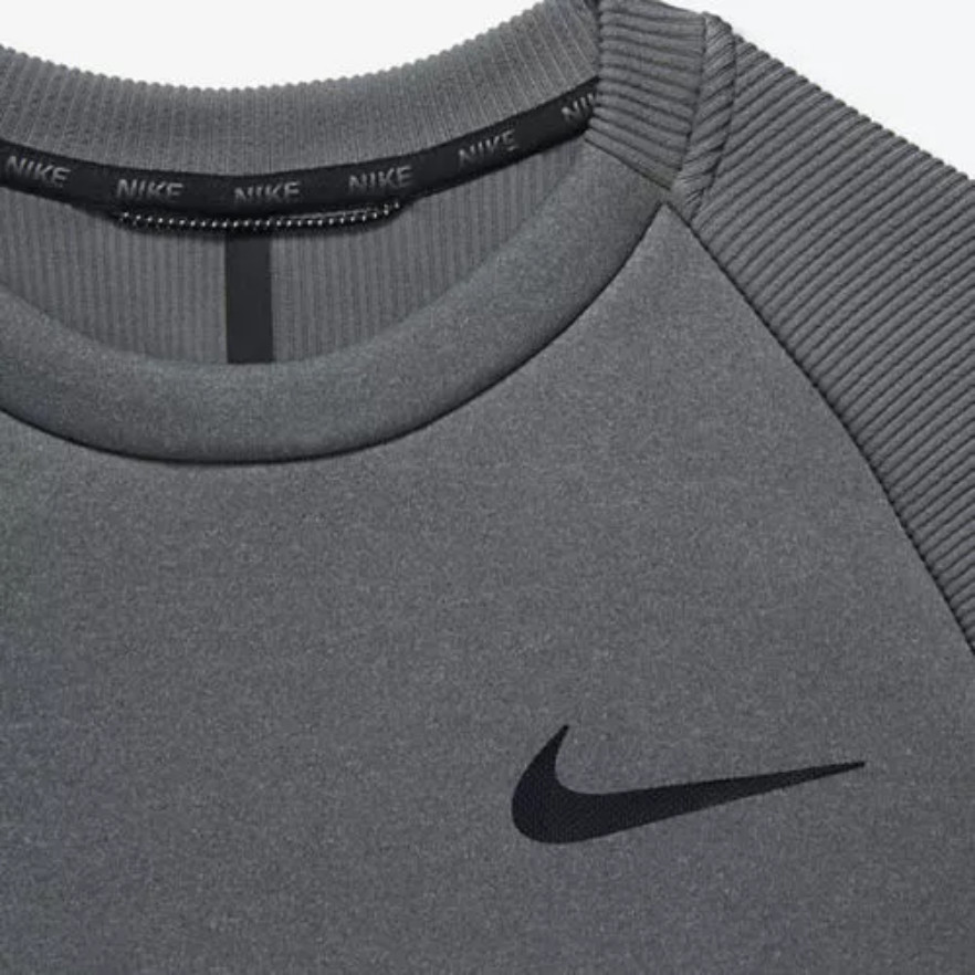 Nike THERMA SPHERE MAX DWR Water Repellent Men Sweatshirt Charcoal 800225 071 gallery