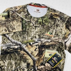 Mossy Oak Shirt Mens Medium Camouflage Long Sleeve Performance Tee Trailsmith