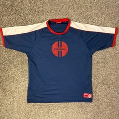 Chivas Guadalajara Soccer Jersey Mens Navy Blue Red White Aurimoda Shirt