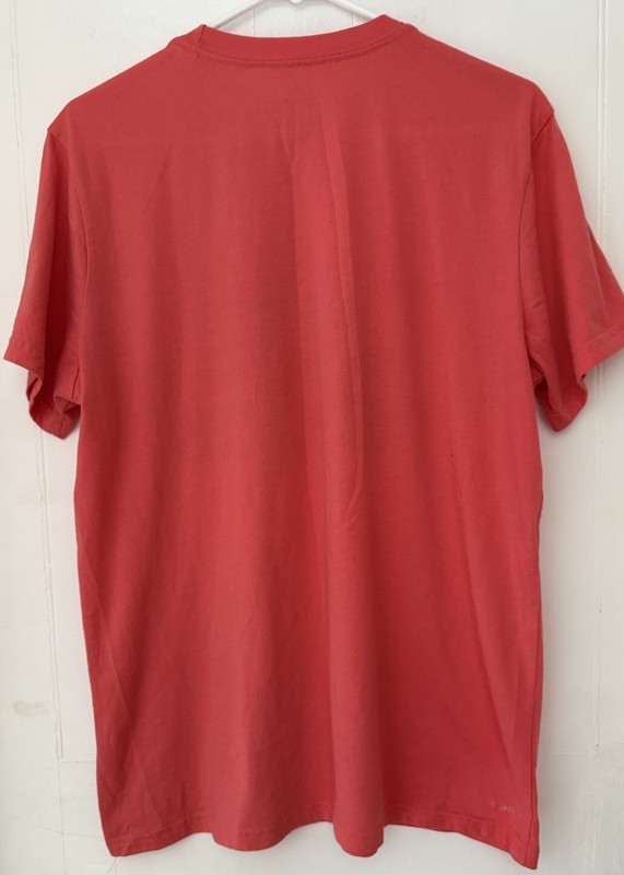MINT adidas The Go-To Performance Tee Shirt Quick Dry MANGO Coral Men's L gallery
