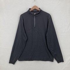 FootJoy Pullover Mens Large Gray Quarter Zip Golf Performance Stretch Athletic