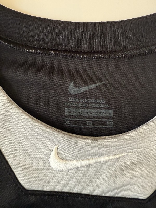Nike Dri-Fit Black Pullover Baseball/Football Coach Jersey Shirt XL gallery