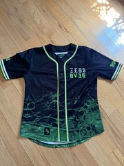 Zeds Dead 2020 SLIMED Limited Edition Baseball Jersey Size Small