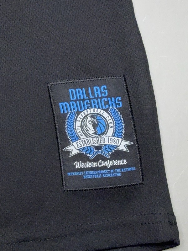 Dallas Mavericks NBA Ultra game Basketball Jersey Men’s Blue and Black Size S gallery