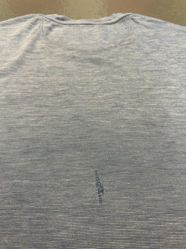Icebreaker Merino Wool Blend Cool Lite Active Top Knit Short Sleeve Light Blue M gallery