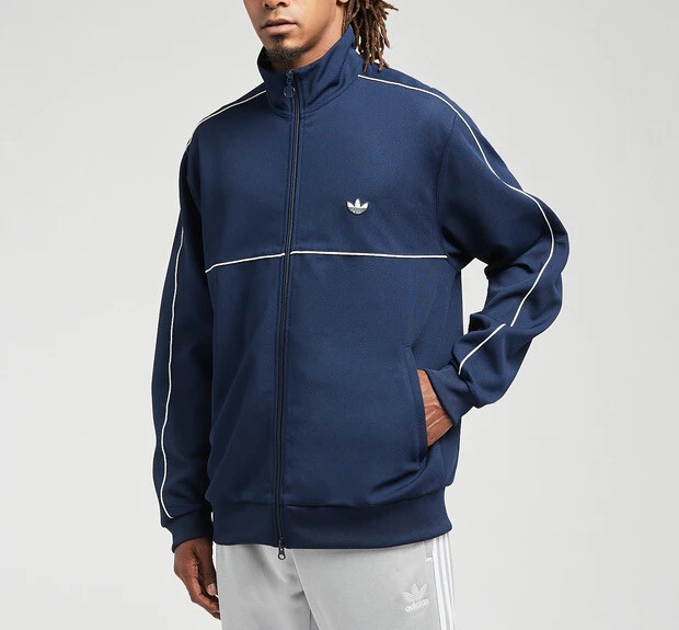 Adidas Originals Samstag Track Top Jacket Sz Medium ED7461 Night Indigo Navy