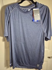 Colosseum Athletics Men’s Large Blue Polyester Work Out Shirt