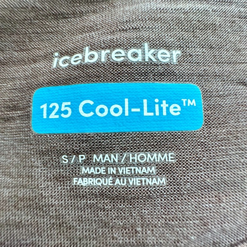 Icebreaker Merino Blend 125 Cool-Lite™ Sphere Short Sleeve Tee in Porcini gallery