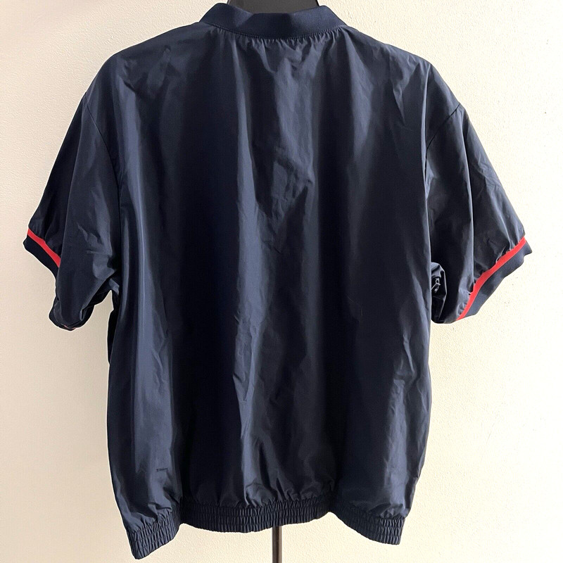 Nike Hoops USA Authentics Warm-Up Top Men's size Small Navy Red Shirt FN1456-451 gallery