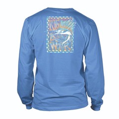 RIG & WATER LONG SLEEVE UV50 PERFORMANCE Shirt Sailfish Fishing Adult Small NWT