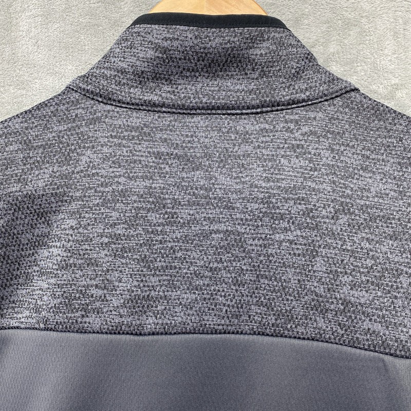 Adidas Gray/Black Climawarm 1/4 Zip Pullover - Men's XL - Style #FN5538 gallery