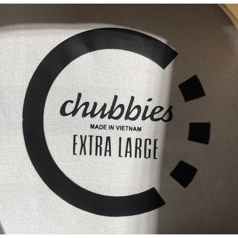 Chubbies Mens Quarter Zip Pullover Gray Pattern Stretch Performance Size XL gallery