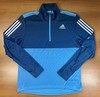 Adidas Running Men’s XL Performance 1/4 Zip Pullover Aeroready Triple Stripe gallery