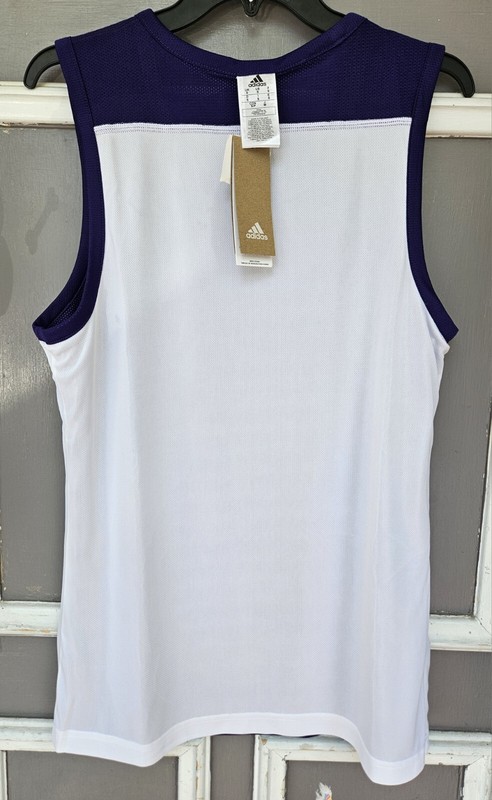 NWT* Adidas Men's S 3G Reversible Basketball Active Performance Tank Top Shirt, gallery