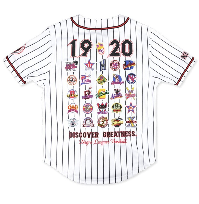 NLBM Negro Leagues M8 Commemorative Jersey White gallery