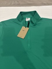 Nike Medium Victory Dri-FIT 1/4 Zip Golf Pullover Kelly Green FD5837-324 NWT