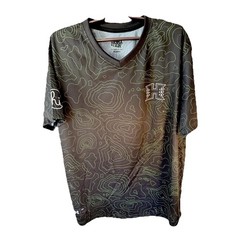 In4mation x Hi Heritage Hawaii Short Sleeve Jersey Shirt Black Green – Men’s XL