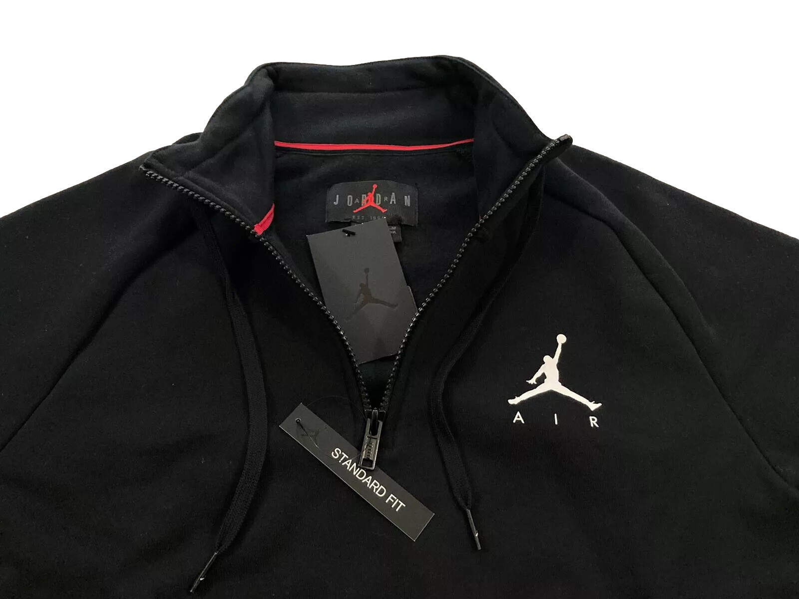 Jordan Fleece Mens Size Medium M Jumpman Air Pullover Top Sweatshirt gallery
