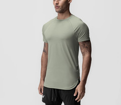 ASRV Men’s Sage Green Short Sleeve Silverlite 2.0 Established Tee Sz XS
