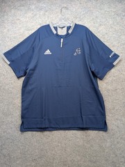 Adidas Shirt Men’s Large Blue Atlanta Braves Short Sleeve Baseball Athleisure