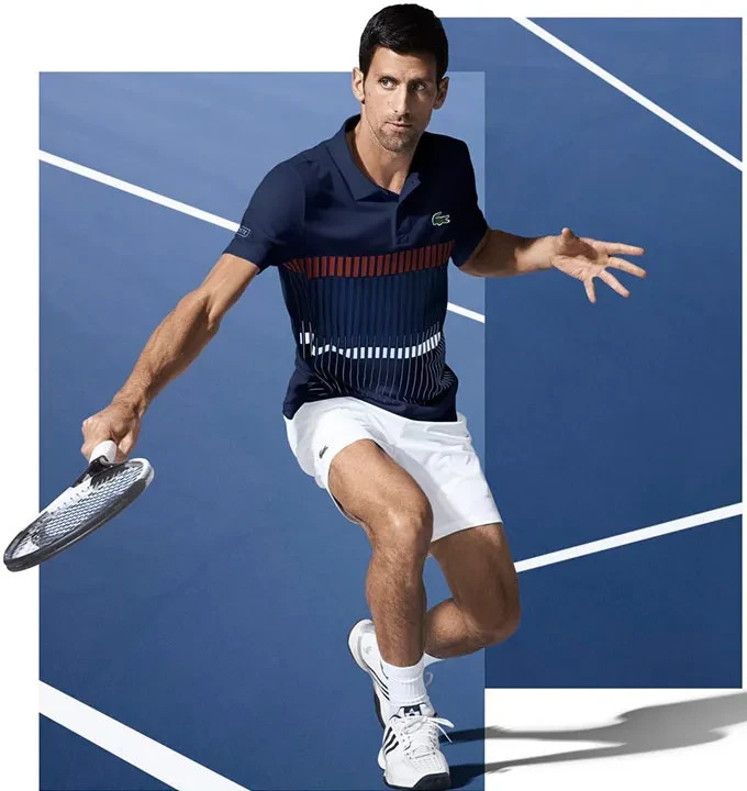 2017 LACOSTE For Novak Djokovic Ultradry Performance Polo Shirt French Open (XS) gallery