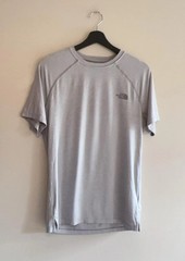 The North Face Tee Shirt Mens Small Gray Short Sleeve Athletic Performance