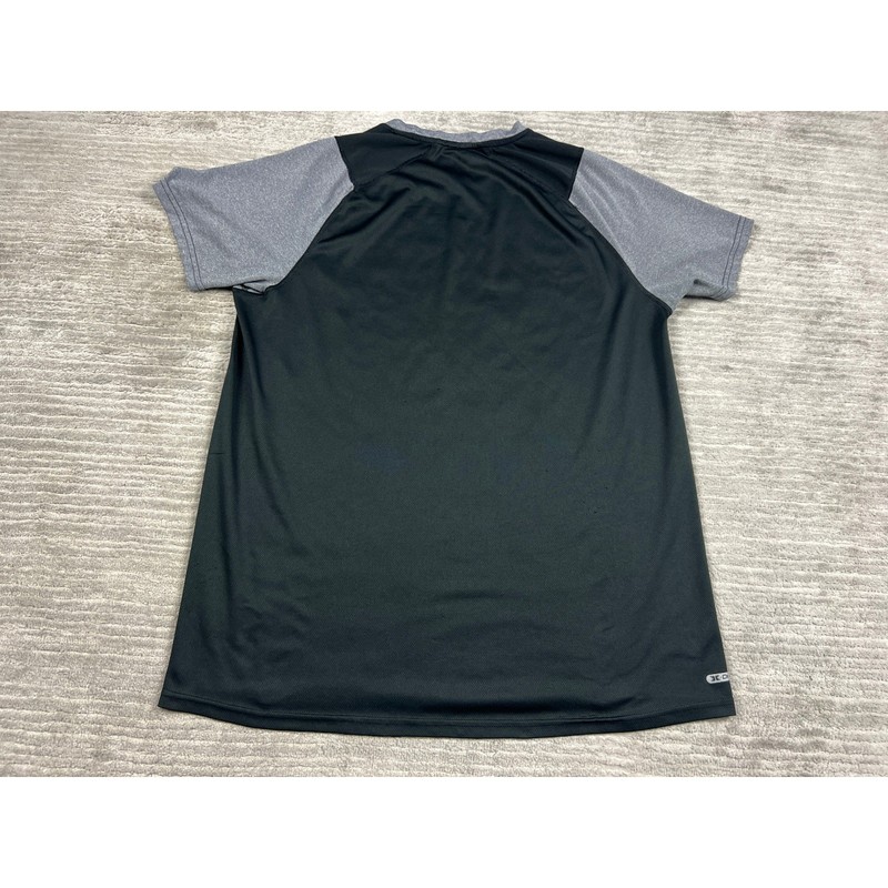 RBX Performance Tee Mens Large Grey Black X-Train Short Sleeve Athletic Shirt gallery