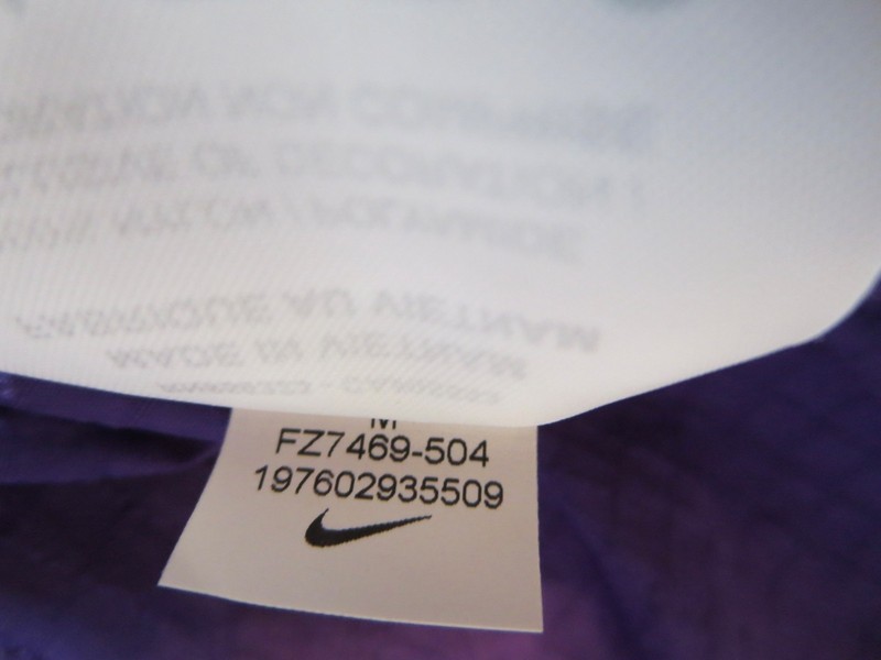Nike Lakers Anorak Jacket Pullover (Size M) Purple/Yellow FZ7469-504 Courtside gallery