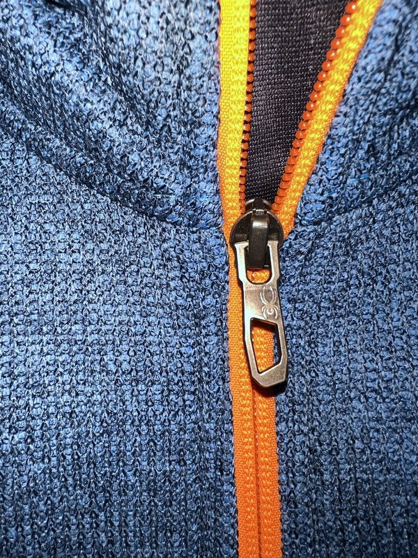 Awesome Spyder 12 Zip Pull-over Men's M Blue and Orange gallery