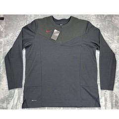 Nike Dri-FIT Football Training Top Mens XXL Black Quarter Zip CW3509-013 NWT