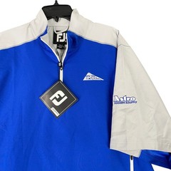 FootJoy Sport Wind Shirt Mens L Half Zip Windproof Water Repellent Golf Pullover