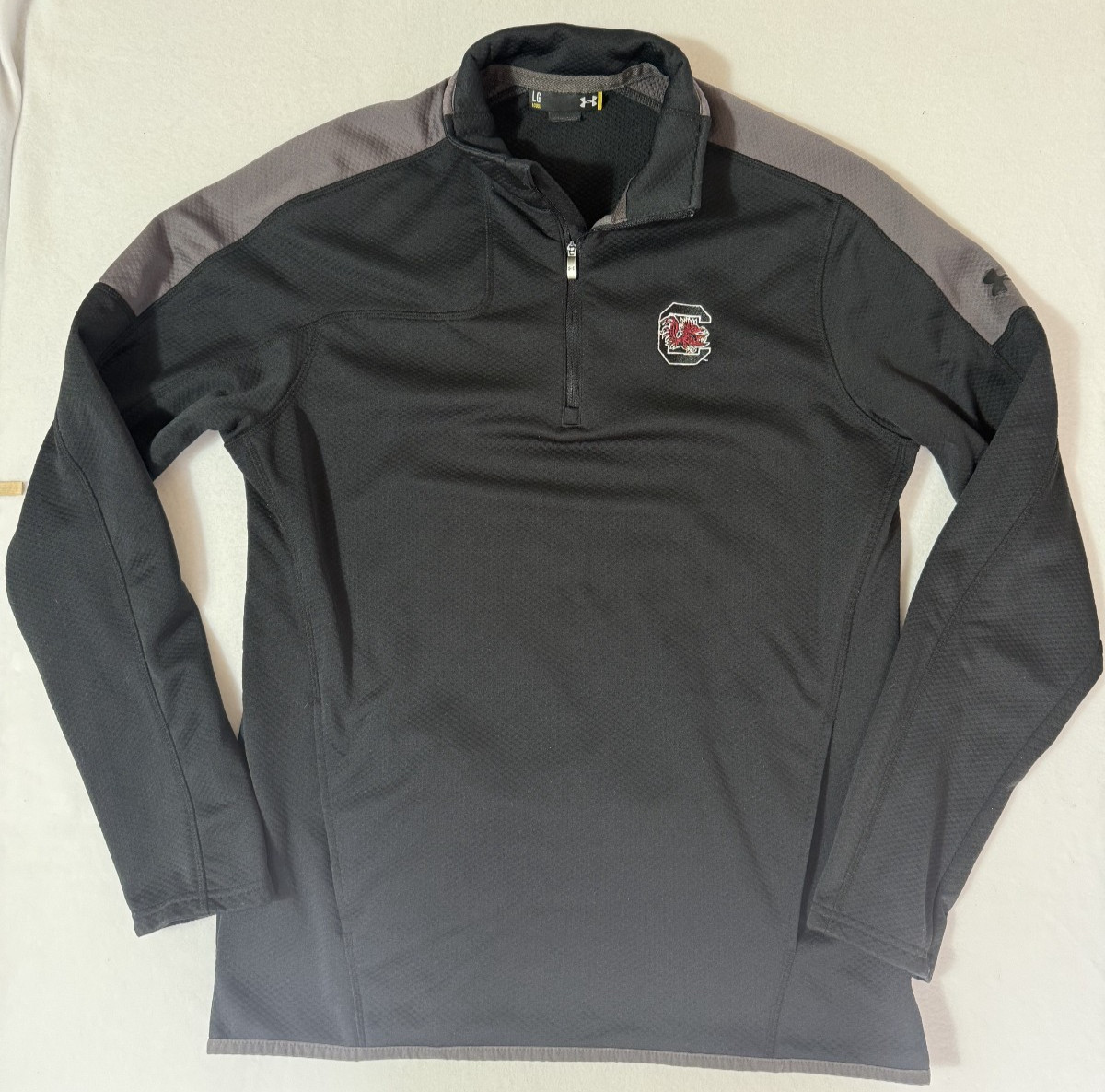 Under Armour Men's Champion South Carolina Gamecocks 1/4 Zip Pullover Size Large gallery